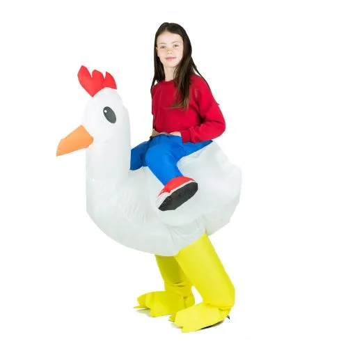 Kids Inflatable Chicken Costume - Image 2