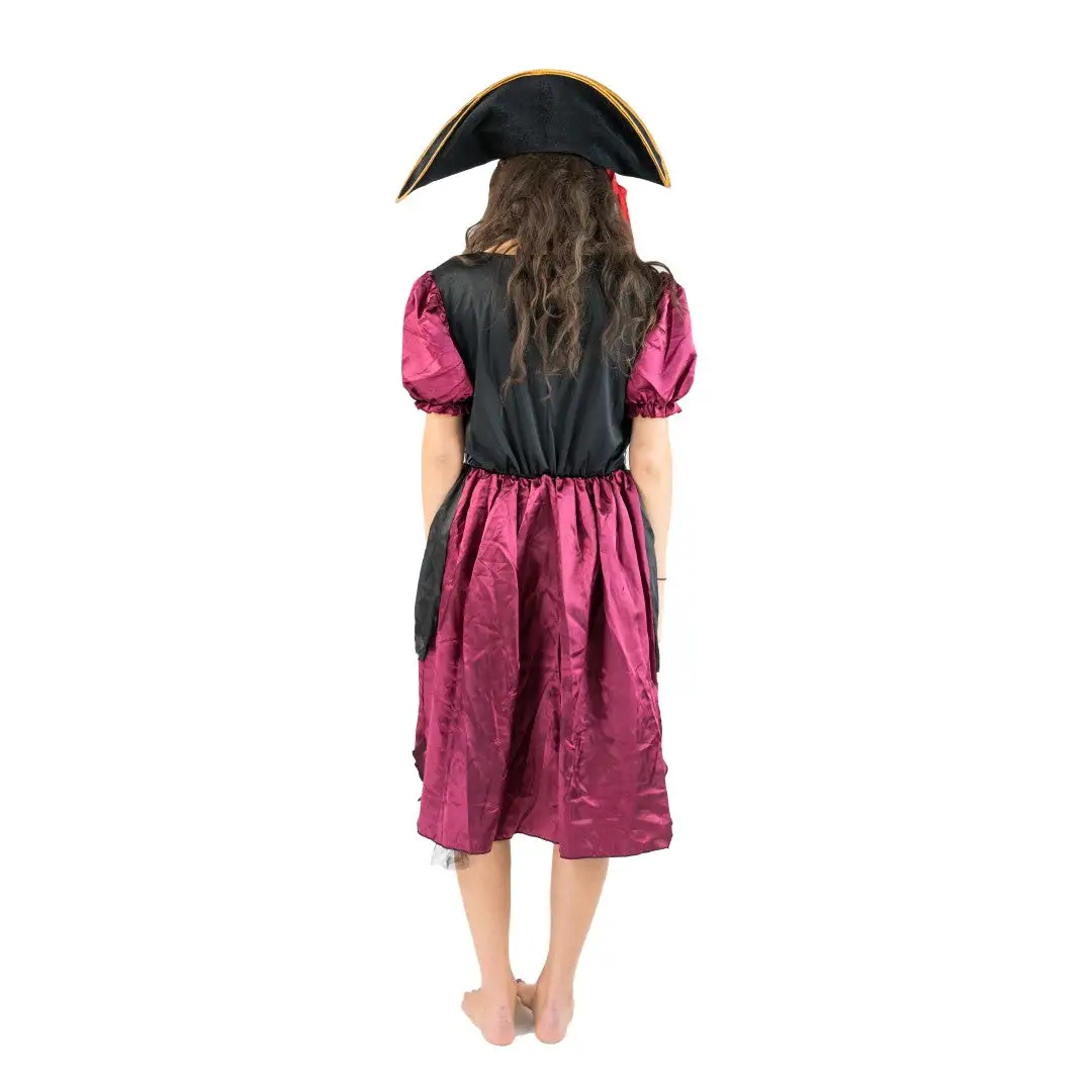 Women's Scruffy Pirate Costume - Image 3