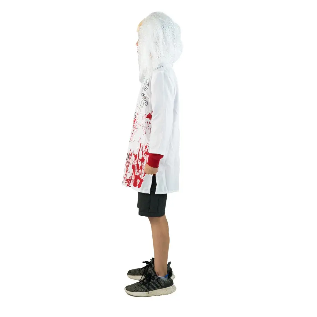 Kids Unisex Evil Doctor Costume - Image 2
