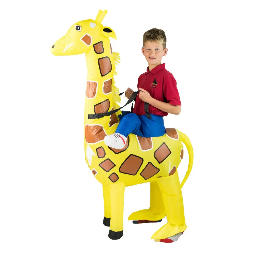 Kids Inflatable Giraffe Costume - Image 4