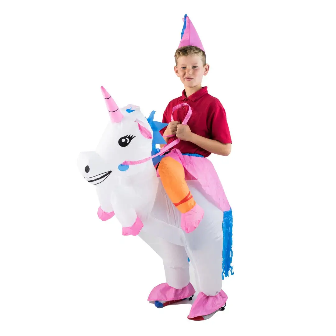 Kids Inflatable Unicorn Costume - Image 4