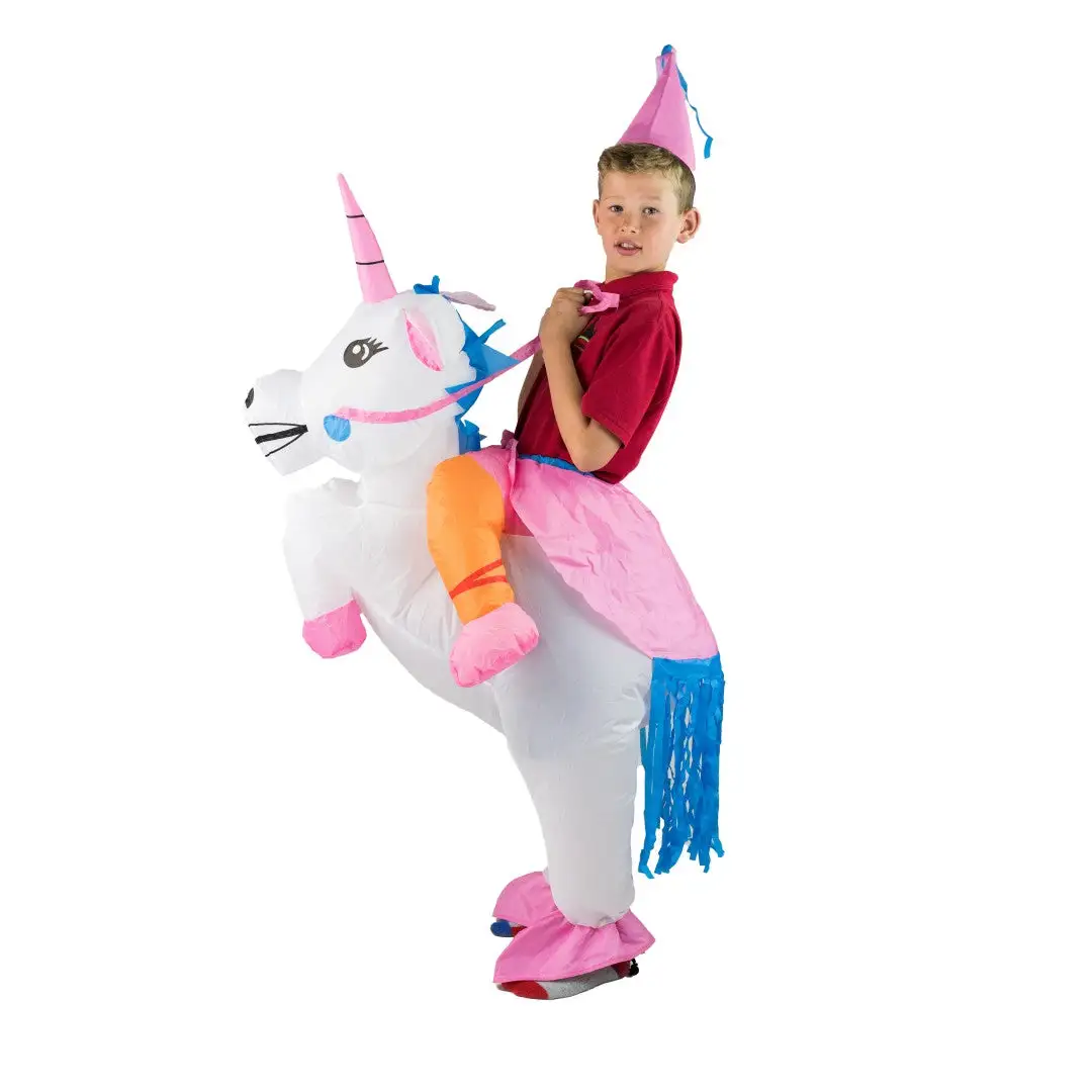 Kids Inflatable Unicorn Costume - Image 5