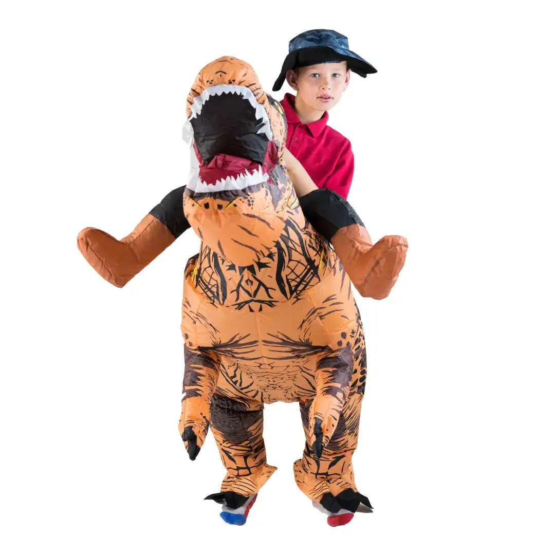 Kids Deluxe Inflatable Dinosaur Costume