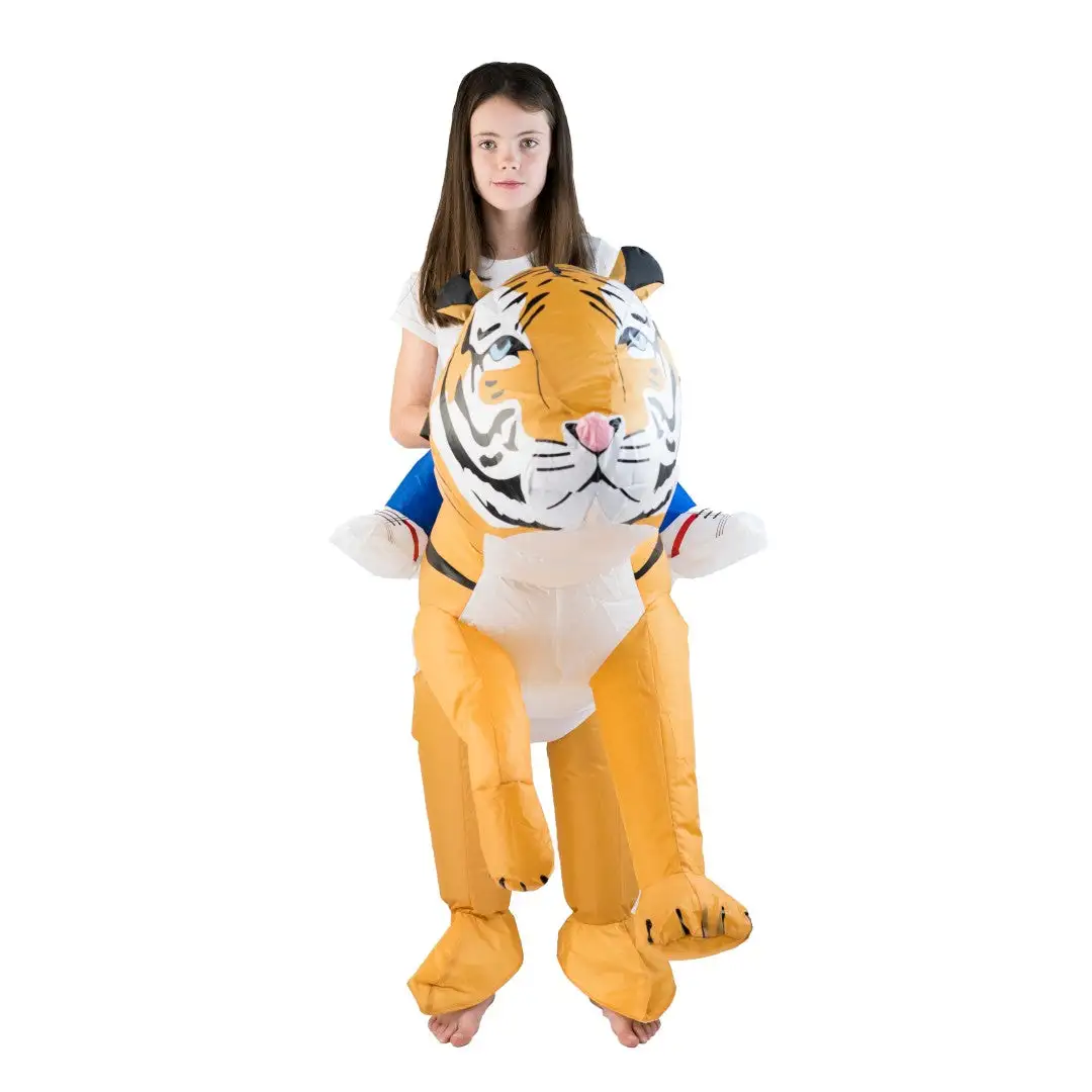 Kids Inflatable Tiger Costume - Image 4