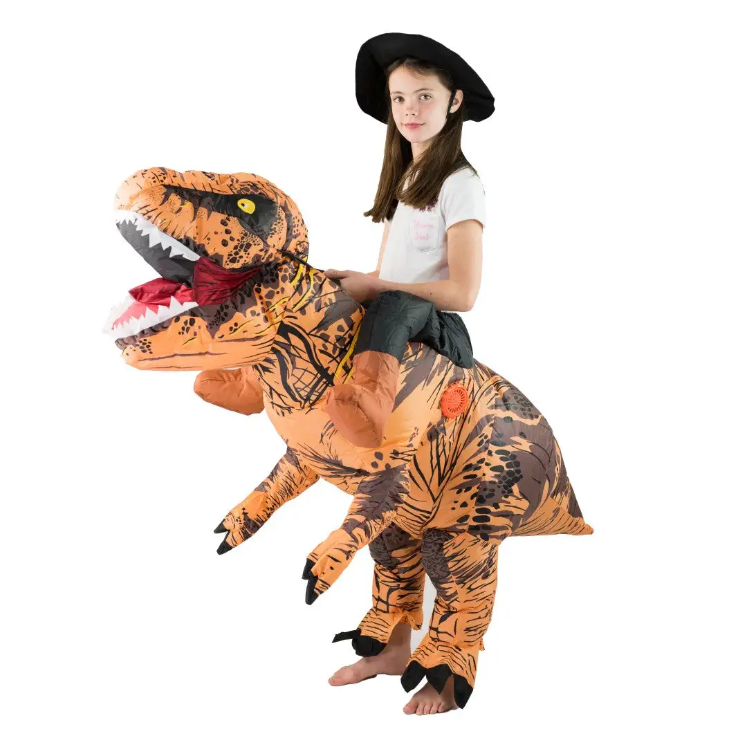 Kids Deluxe Inflatable Dinosaur Costume - Image 5