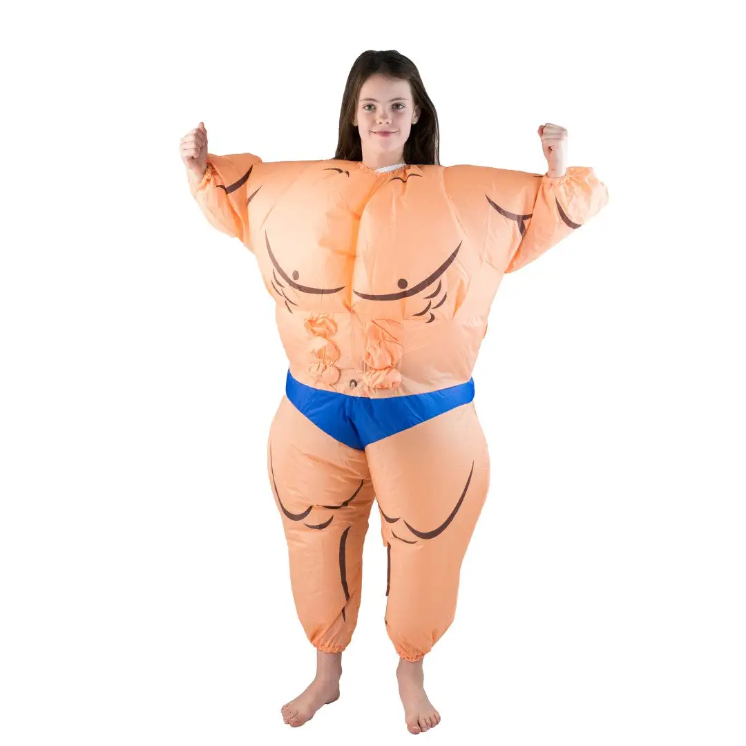 Kids Inflatable Muscle Suit Costume - Image 4