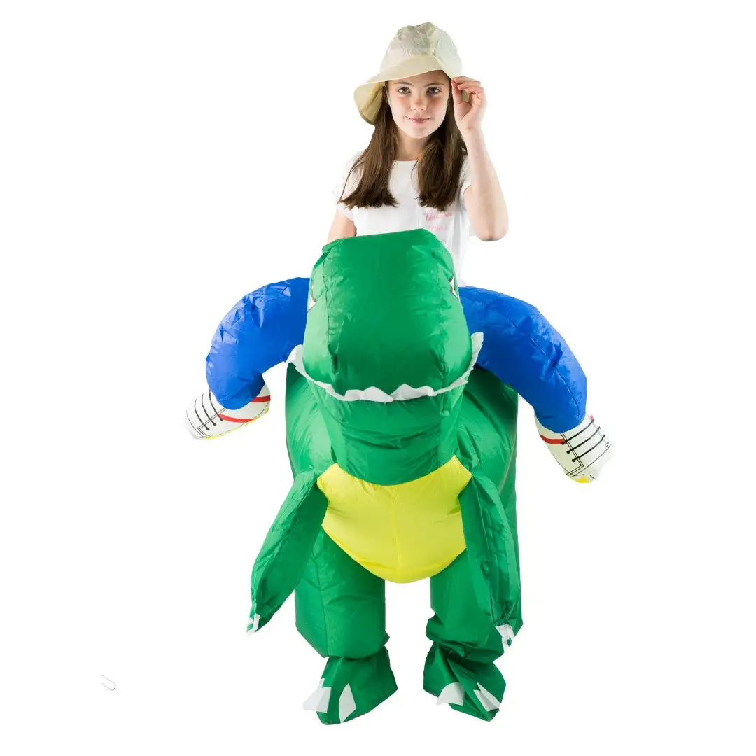 Kids Inflatable Dinosaur Costume - Image 4