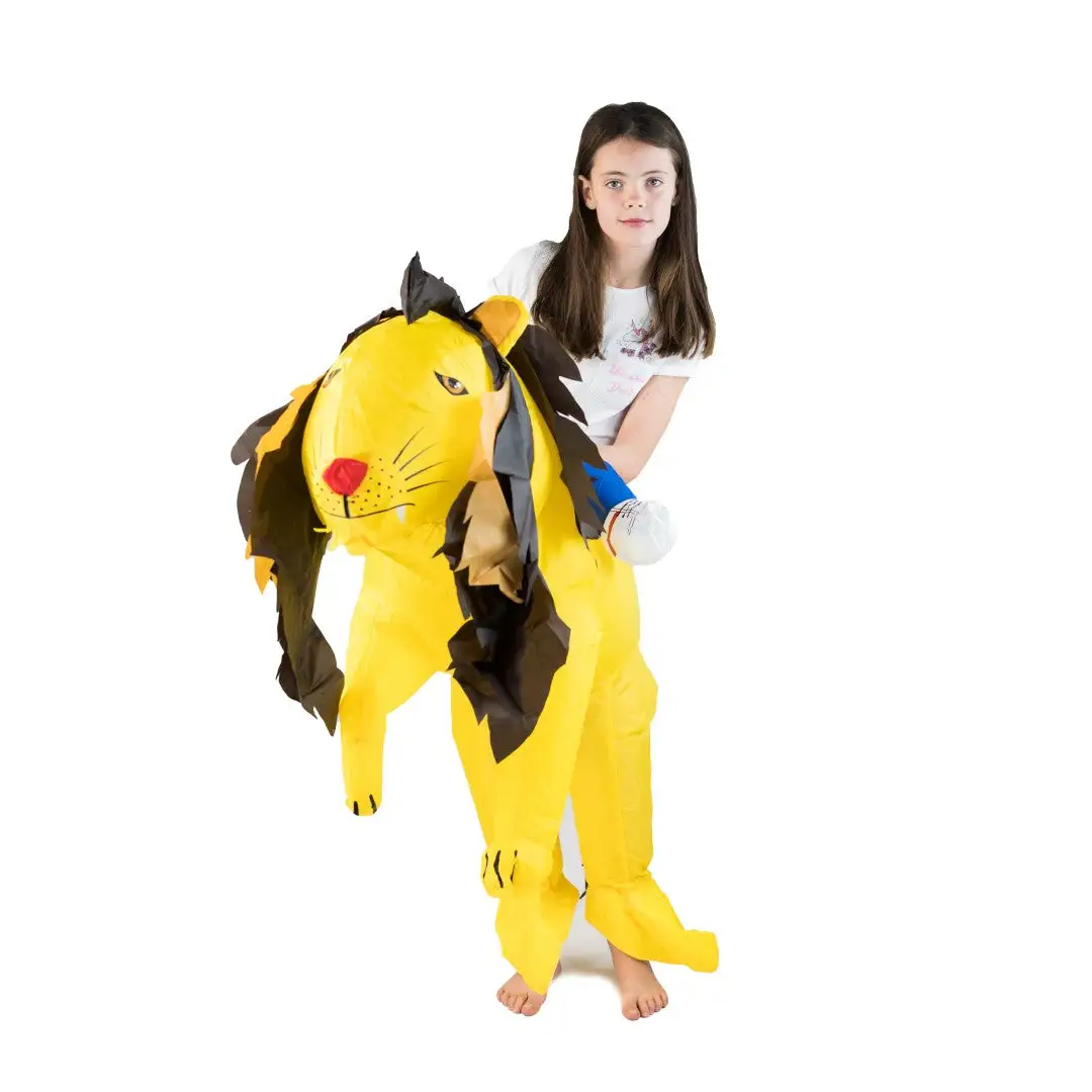 Kids Inflatable Lion Costume - Image 4