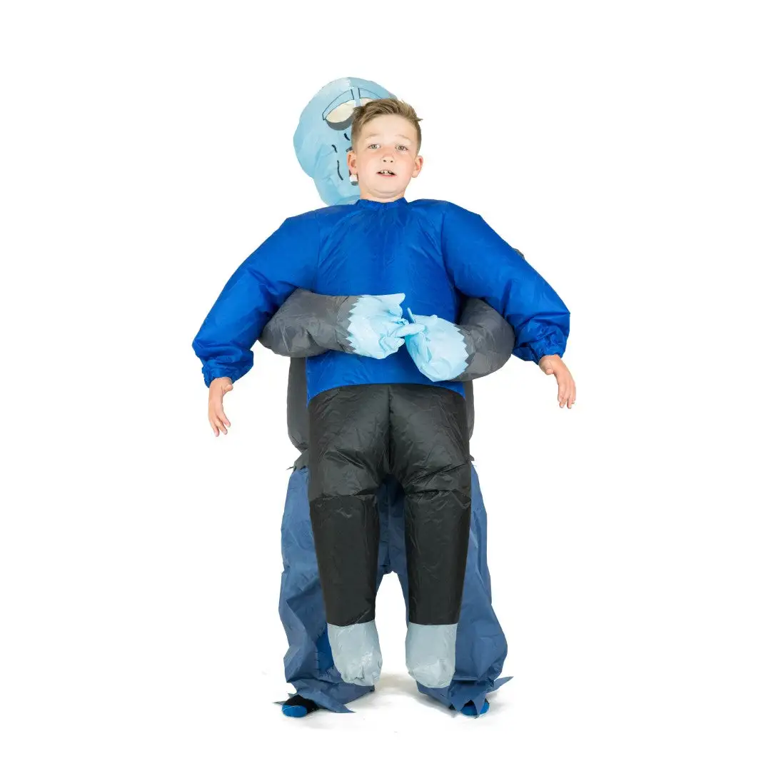 Kids Inflatable Lift You Up Zombie Costume - Image 2