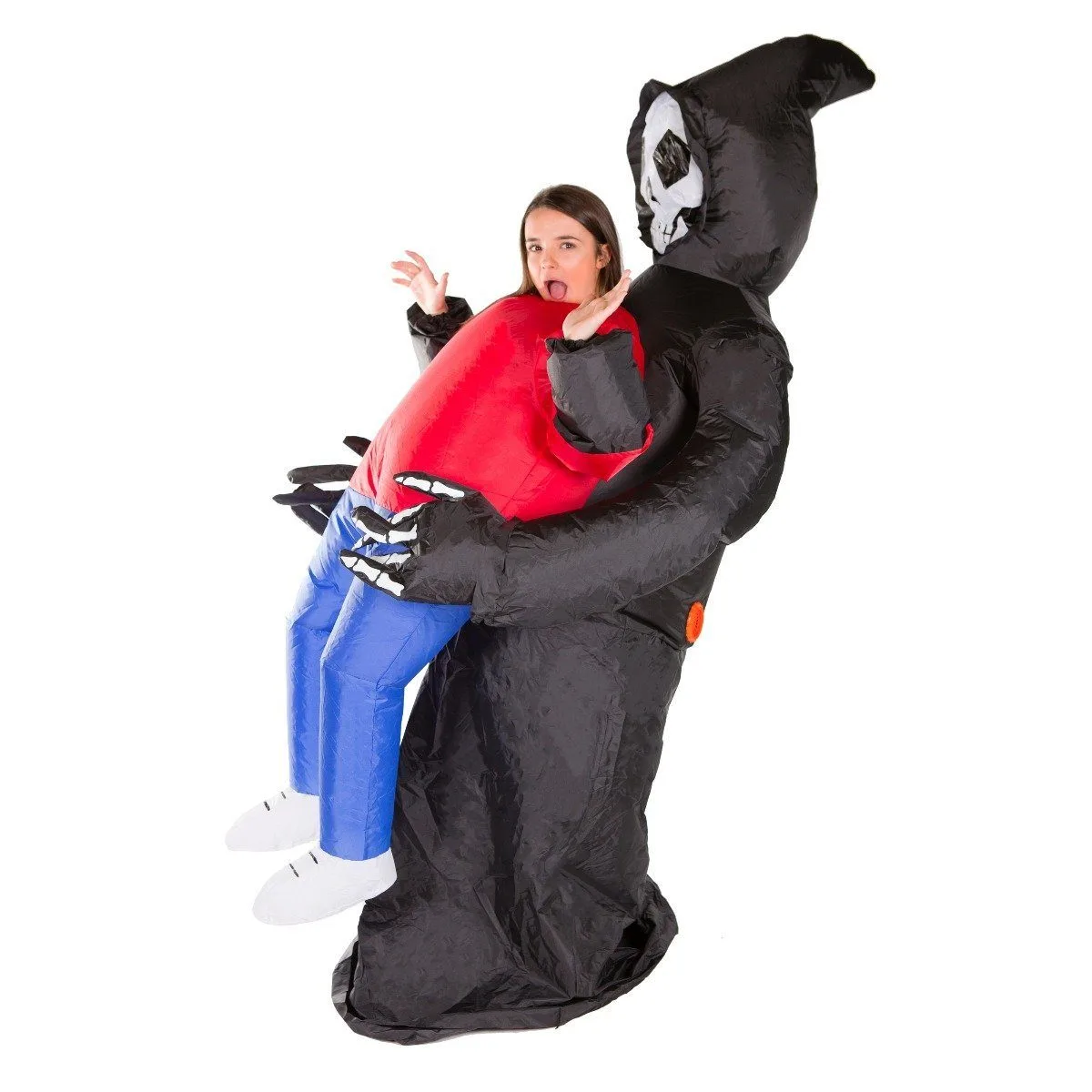 Inflatable Lift You Up Grim Reaper Costume