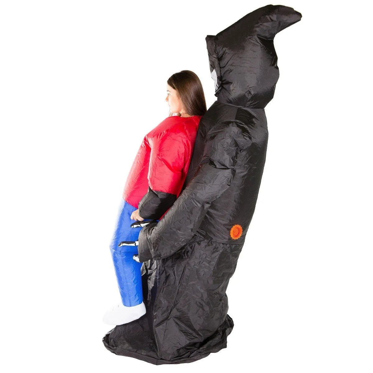 Inflatable Lift You Up Grim Reaper Costume - Image 3