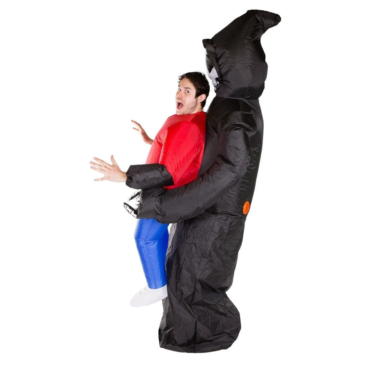 Inflatable Lift You Up Grim Reaper Costume - Image 5