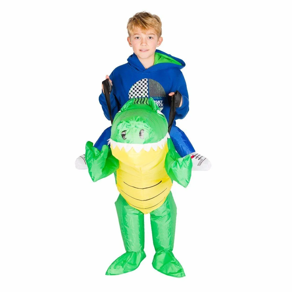 Kids Inflatable Crocodile Costume - Image 2