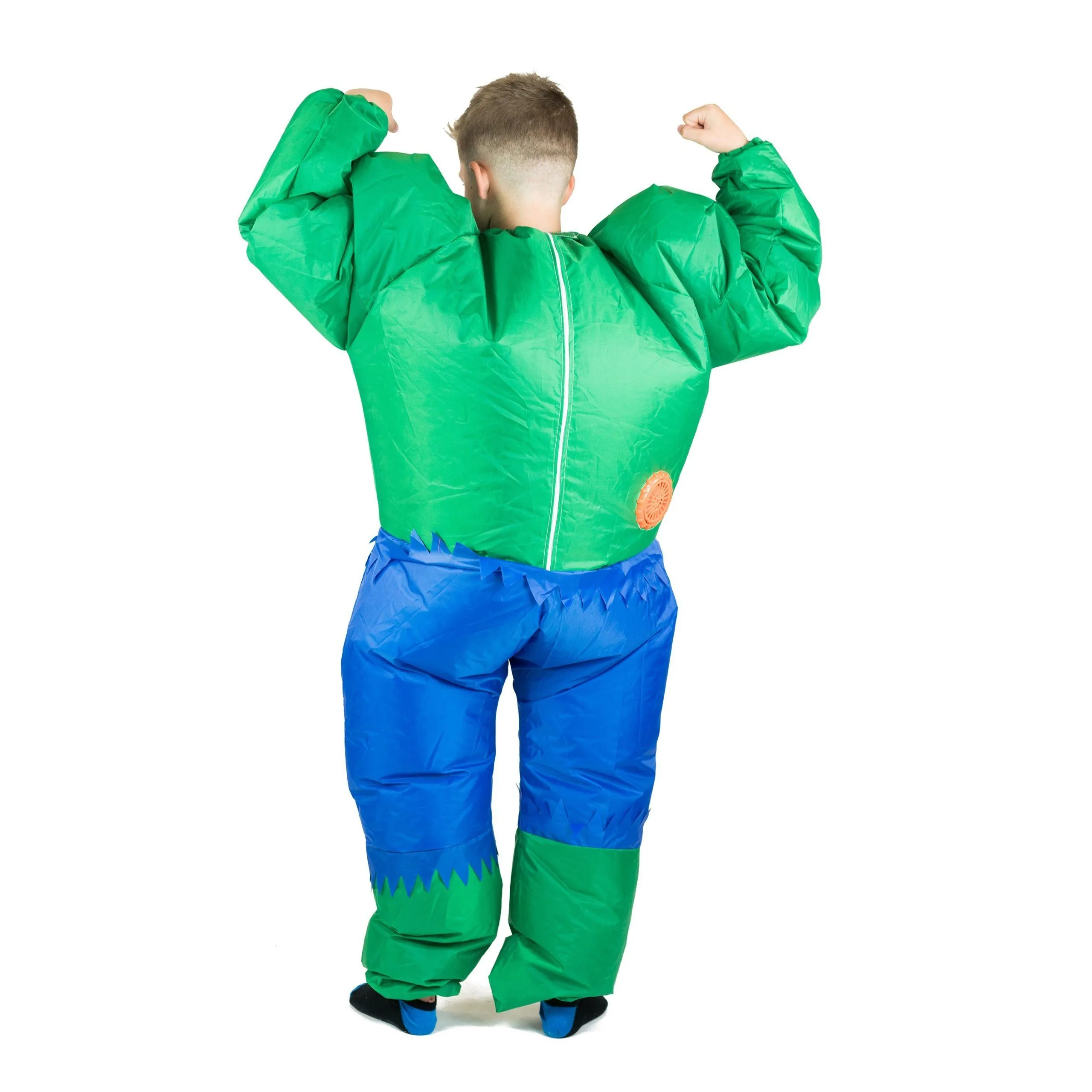 Kids Inflatable Hulk Costume - Image 3