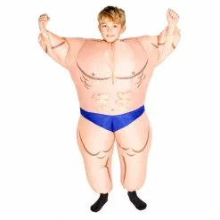 Kids Inflatable Muscle Suit Costume