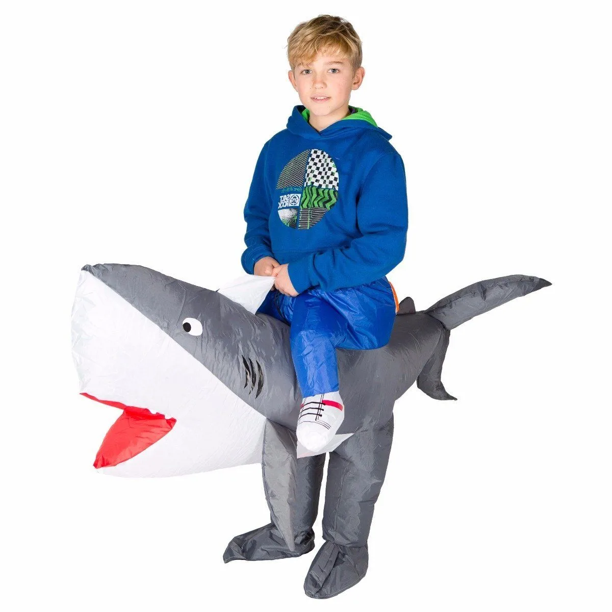 Kids Inflatable Shark Costume