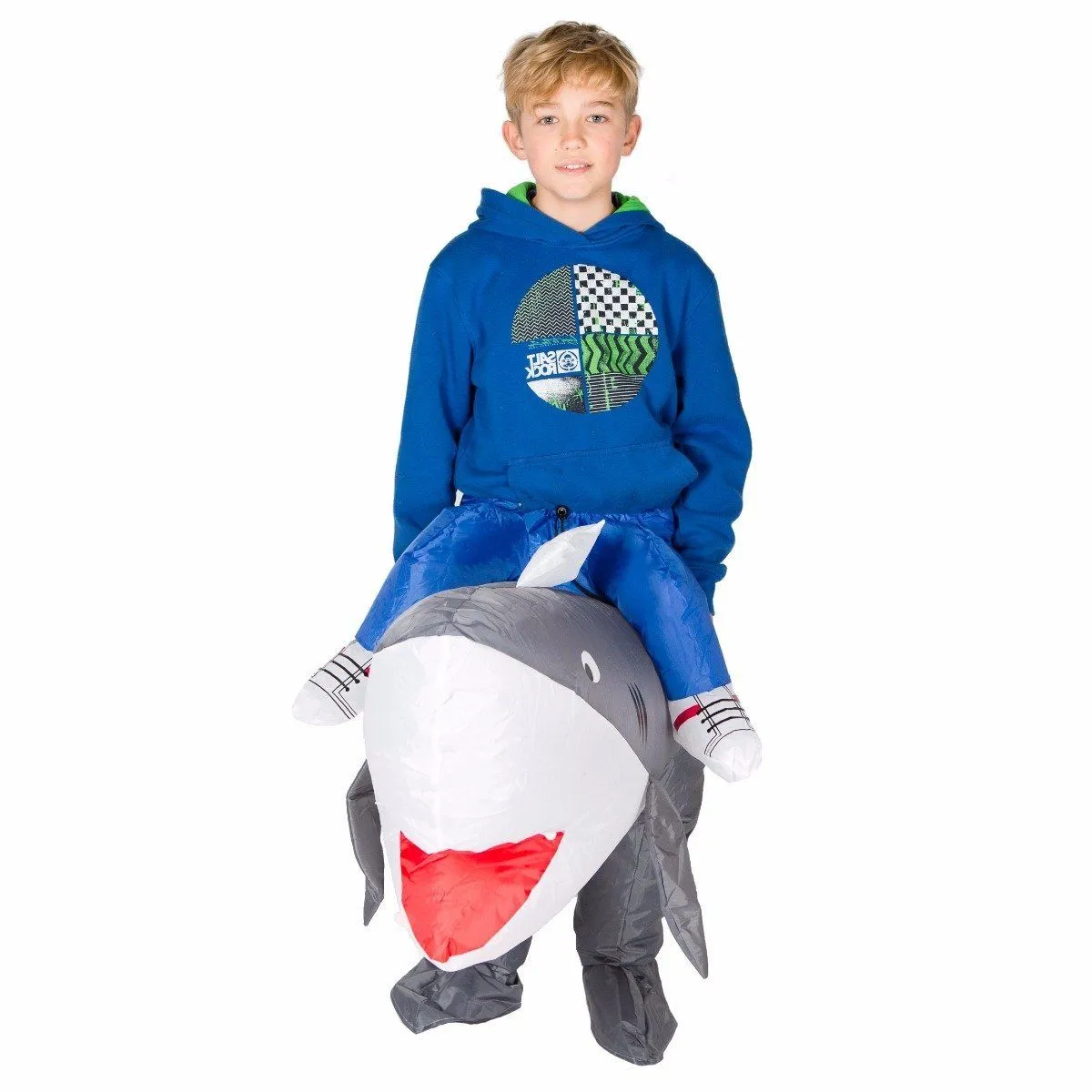 Kids Inflatable Shark Costume - Image 2