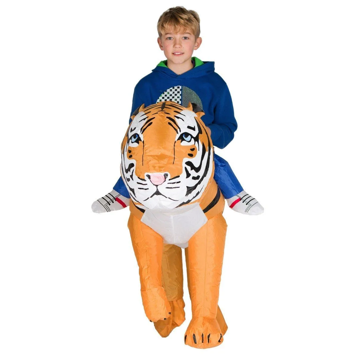 Kids Inflatable Tiger Costume - Image 2