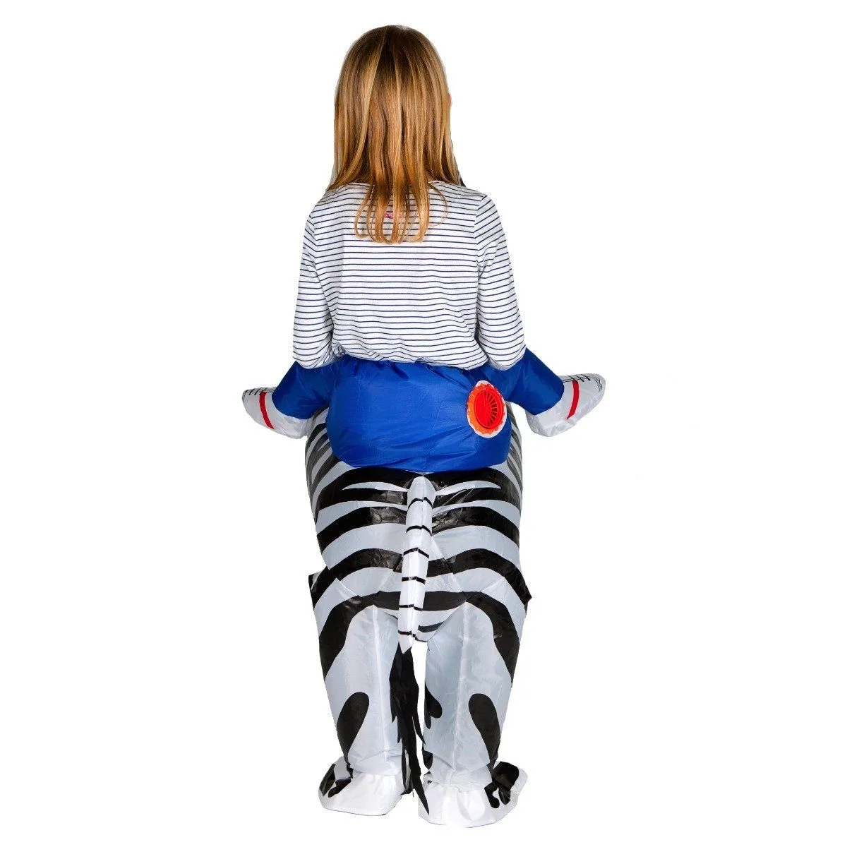 Kids Inflatable Zebra Costume - Image 3