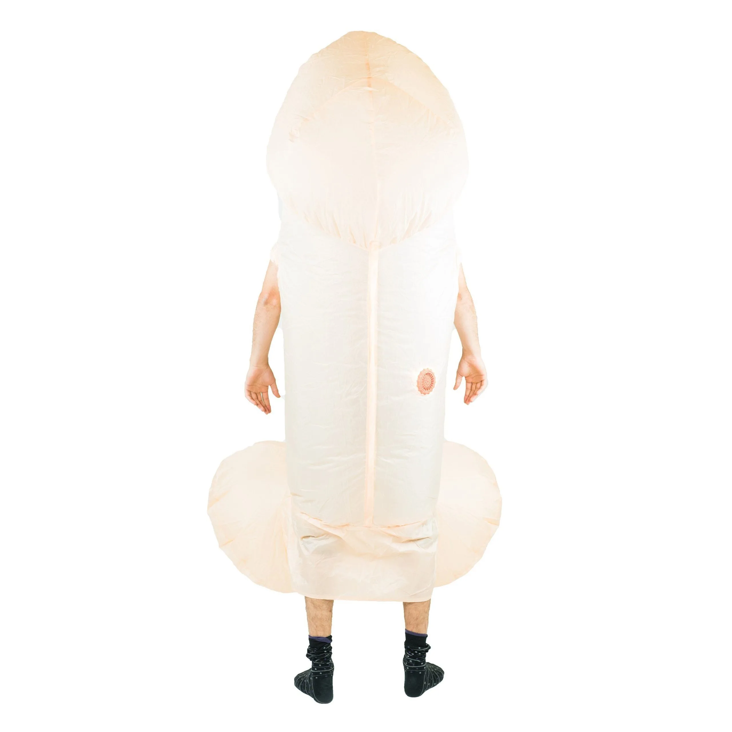 White Inflatable Willy Costume - Image 3