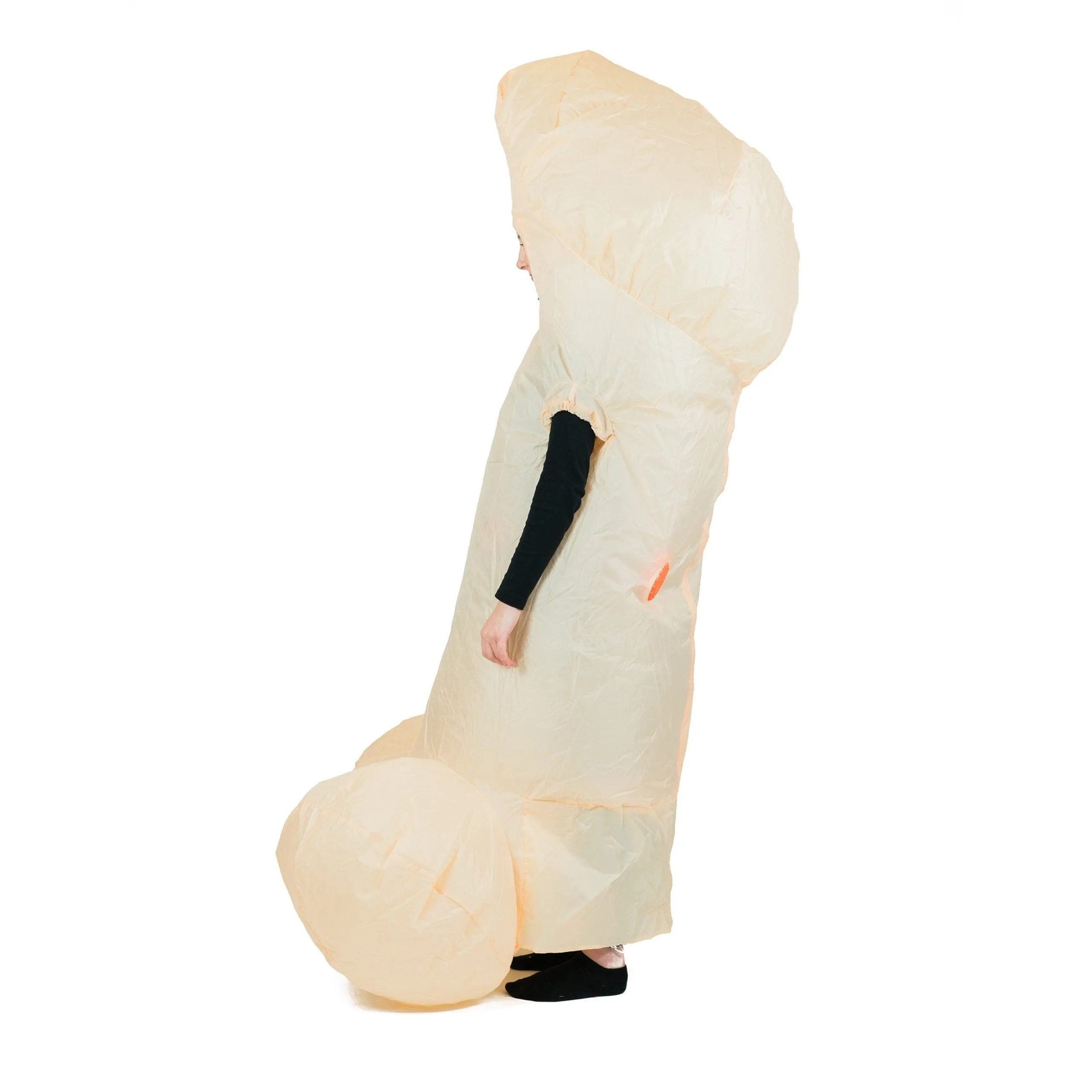 White Inflatable Willy Costume - Image 5